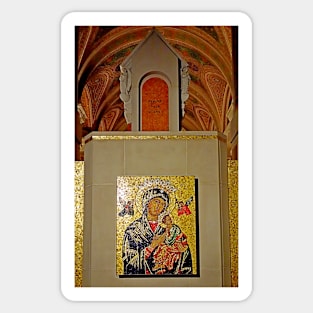 Cathedral Basilica of Saint Louis Interior Study 12 Sticker